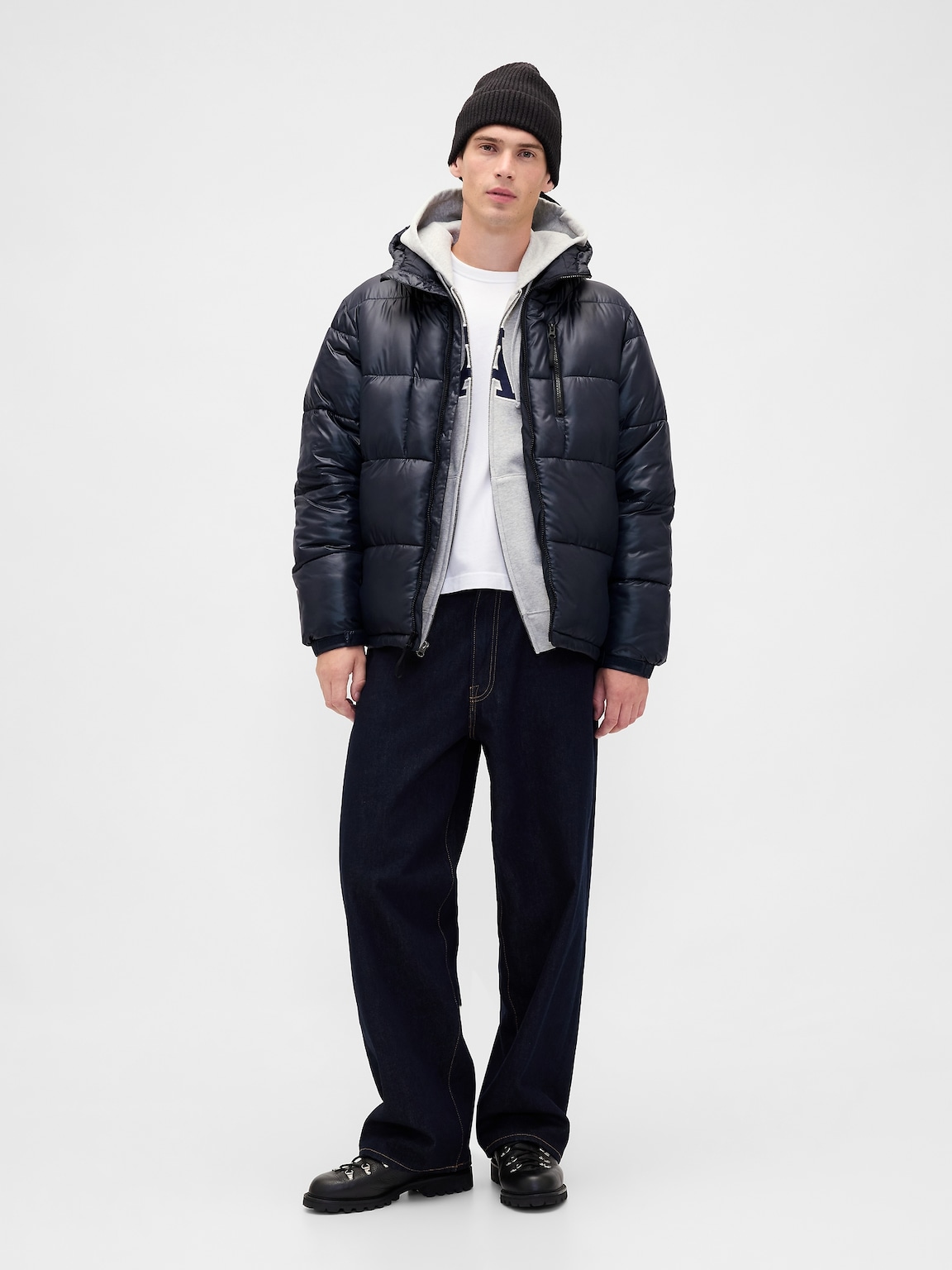 Recycled Heavyweight Puffer Jacket