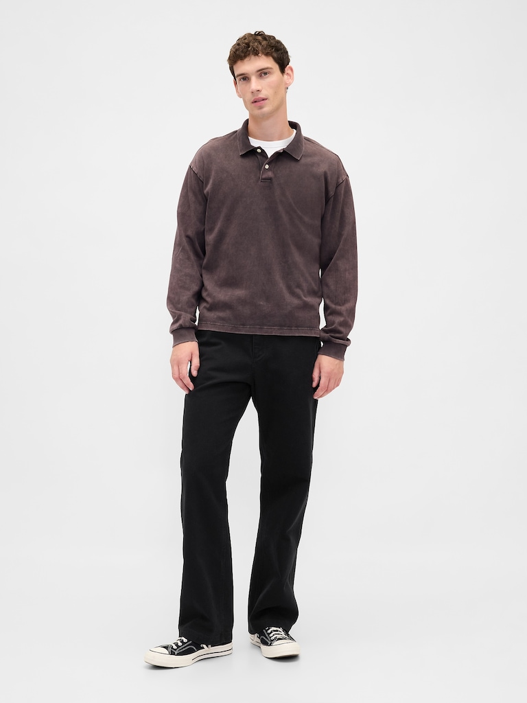 Canvas '90s Loose Carpenter Pants