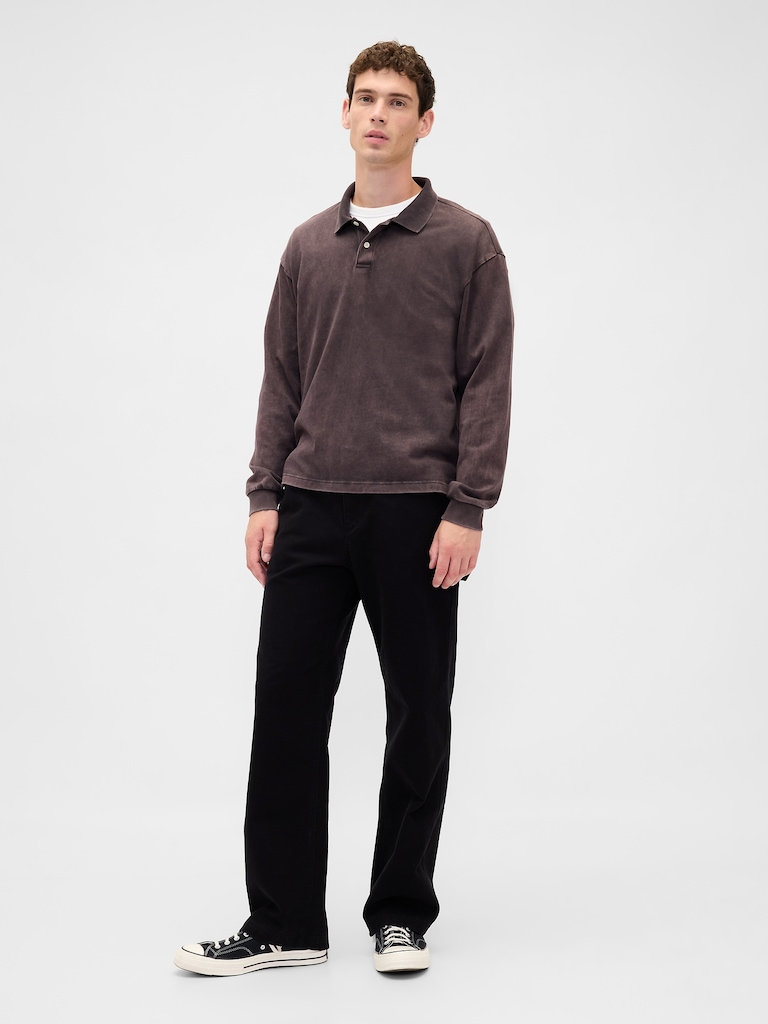 Canvas '90s Loose Carpenter Pants
