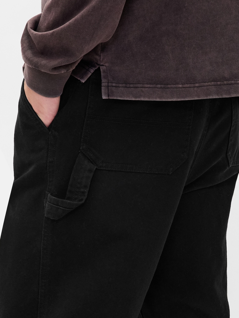 Canvas '90s Loose Carpenter Pants