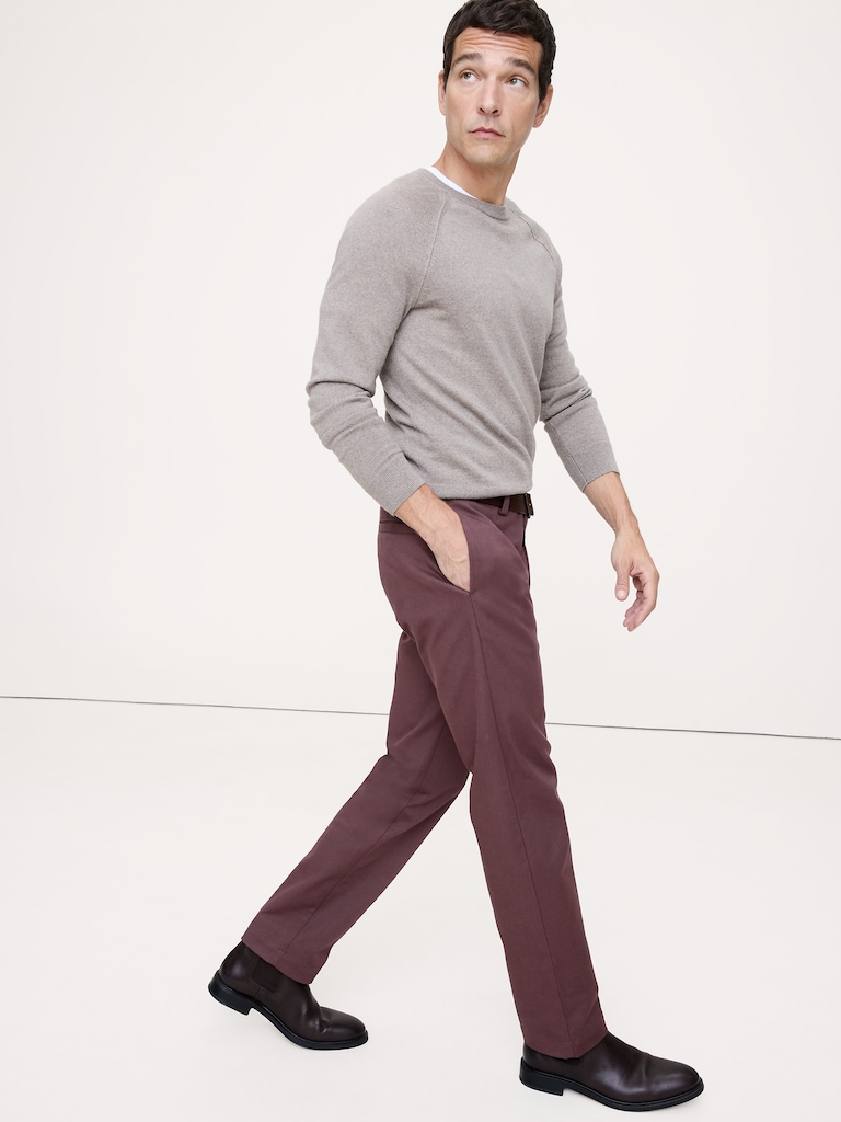 Straight Italian-Stretch Chino