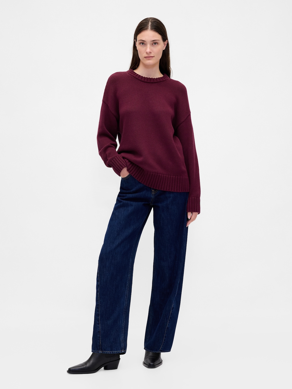 100% Cotton Oversized Sweater