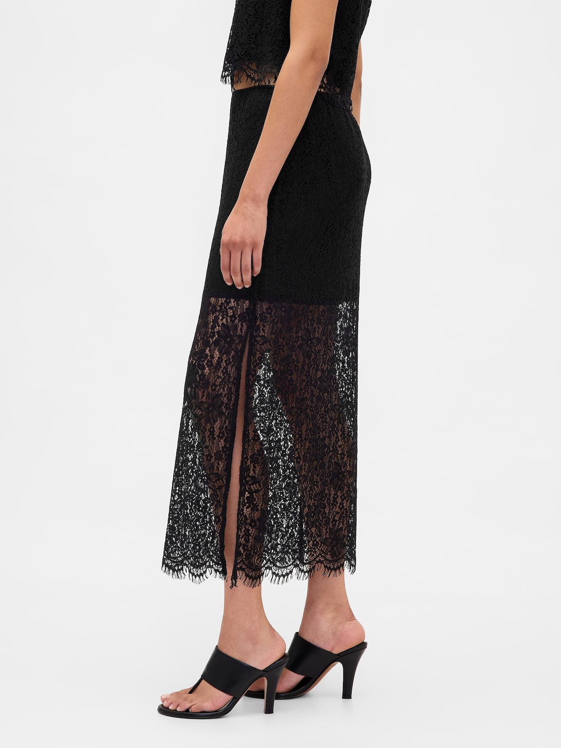 Lace Maxi Skirt