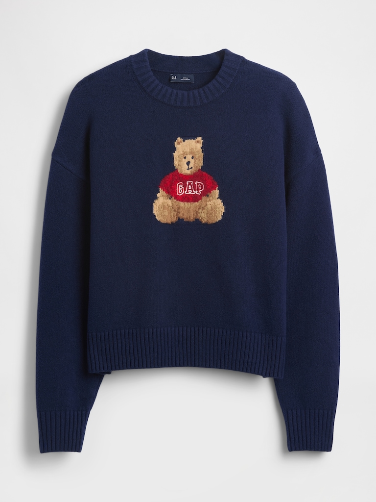 CashSoft Brannan Bear Logo Sweater