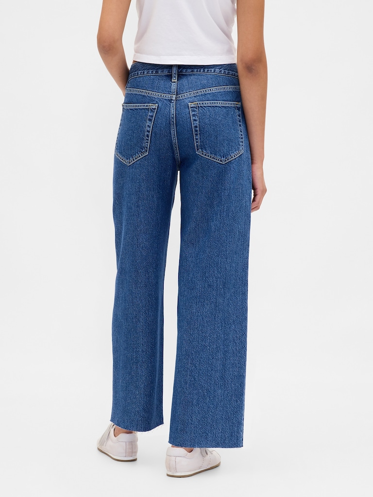 Low Slung UltraSoft Relaxed Crop Jeans