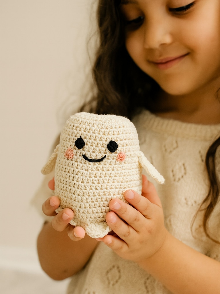 Crochet Ghost Toy