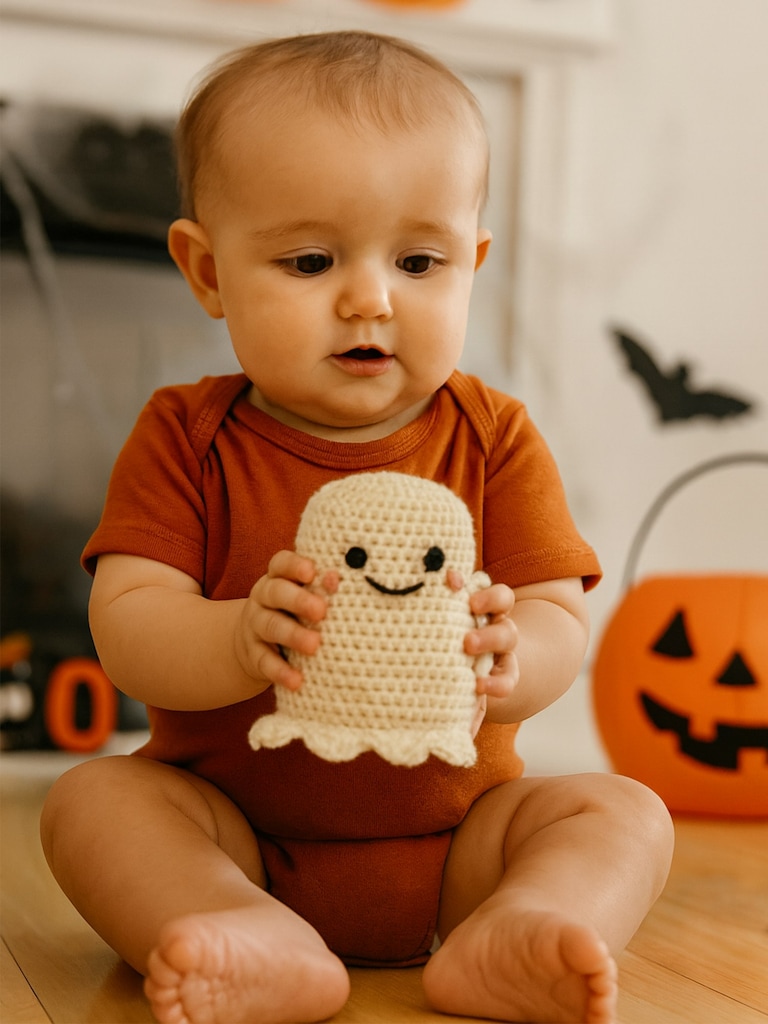Crochet Ghost Toy