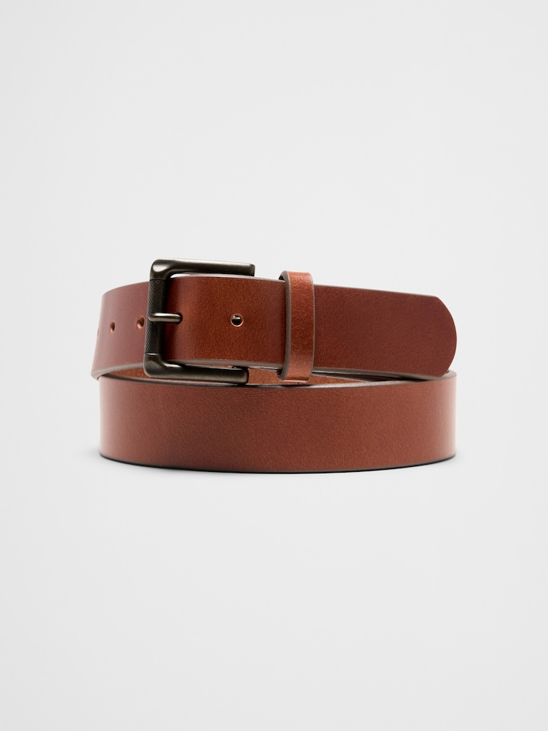 Leather Casual Belt