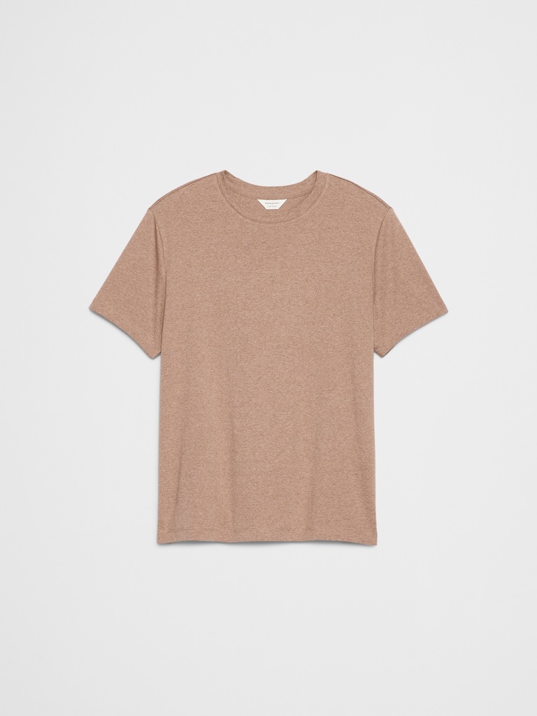 Luxe Touch Crew-Neck T-Shirt