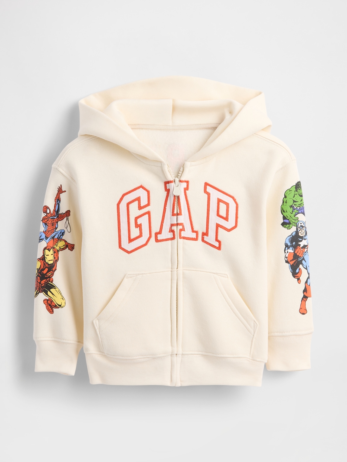 Baby & Toddler VintageSoft Marvel Logo Zip Hoodie