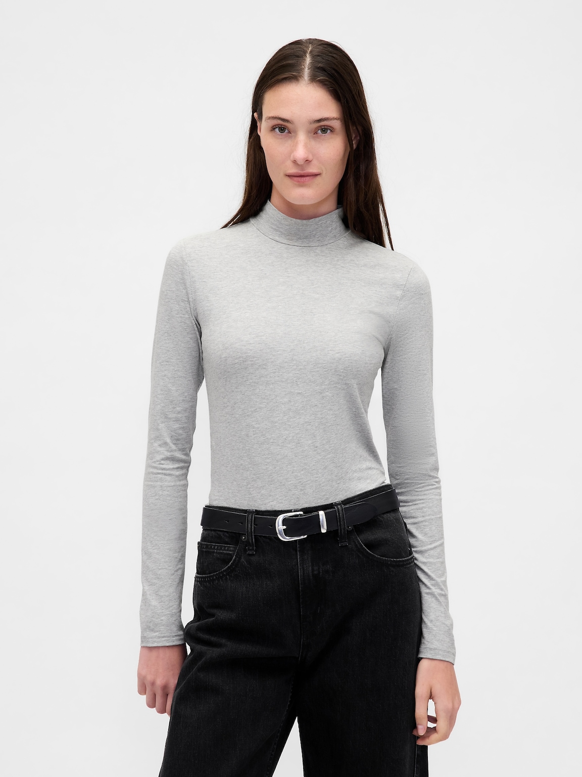 CloseKnit Jersey Mockneck T-Shirt