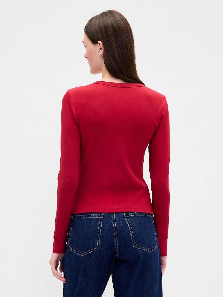 Modern Crewneck Cardigan