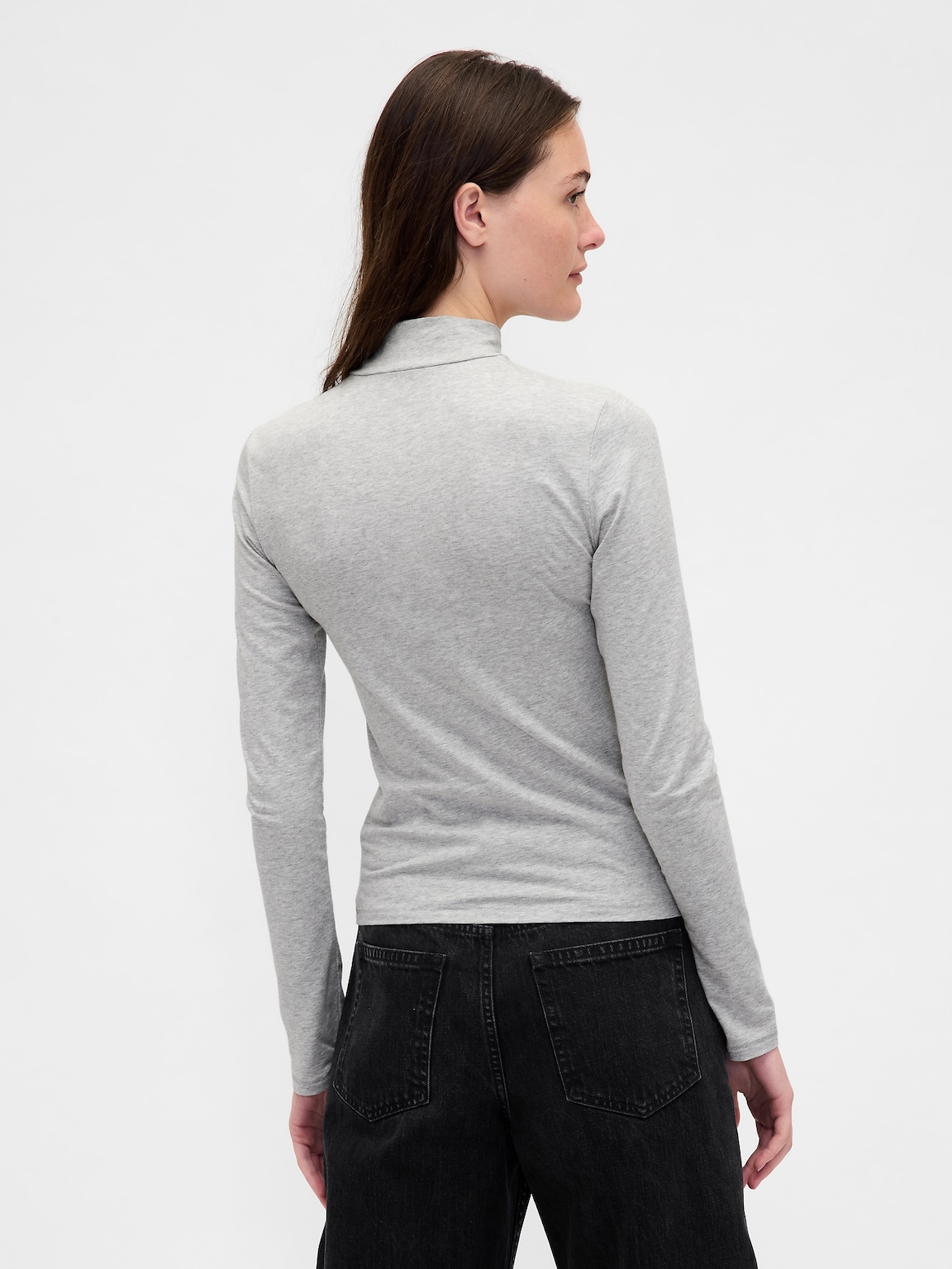 CloseKnit Jersey Mockneck T-Shirt