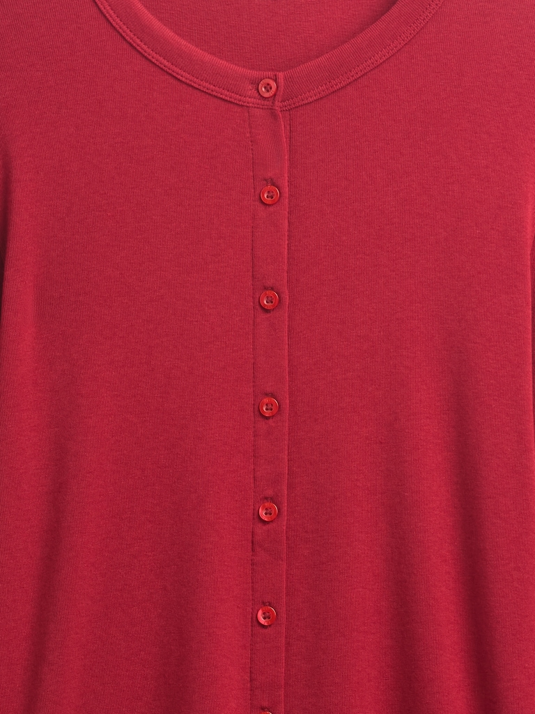 Modern Crewneck Cardigan
