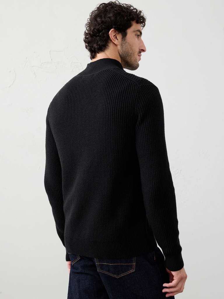 Fisherman Sweater Jacket