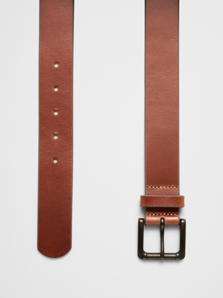 Leather Casual Belt