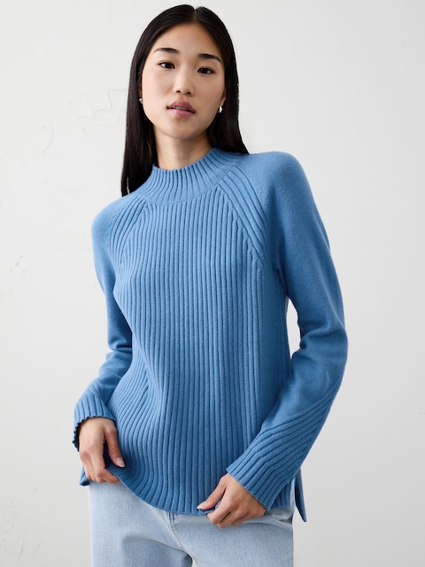 Robe Longue En Maille Tricot Blanche À Col Montant Et Franges | Tricots | PLT FR Robe Longue En Maille Tricot Blanche À Col Montant Et Franges | Tricots | PLT FR