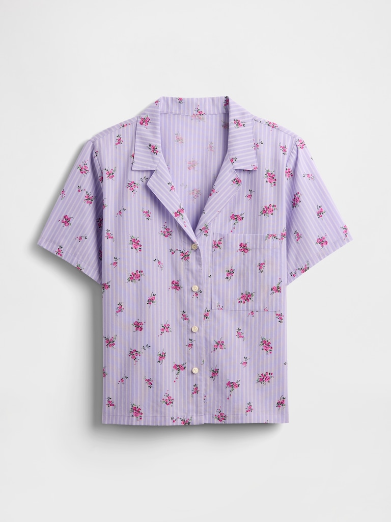 Poplin PJ Shirt