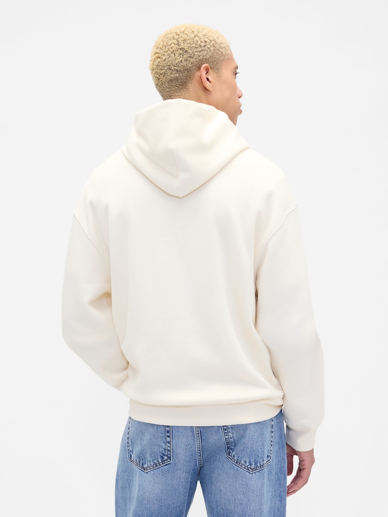 Vintage Soft Oversized Gap Mini-Logo Hoodie
