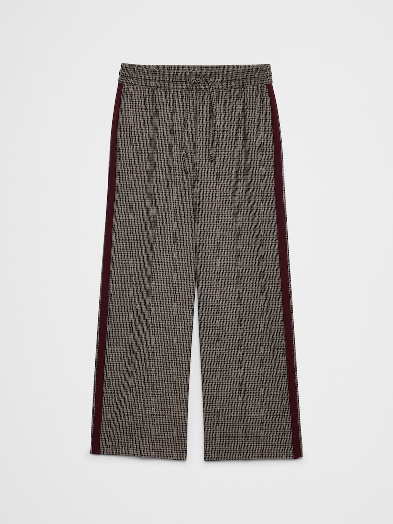 Straight Mid-Rise Pull-On Pant