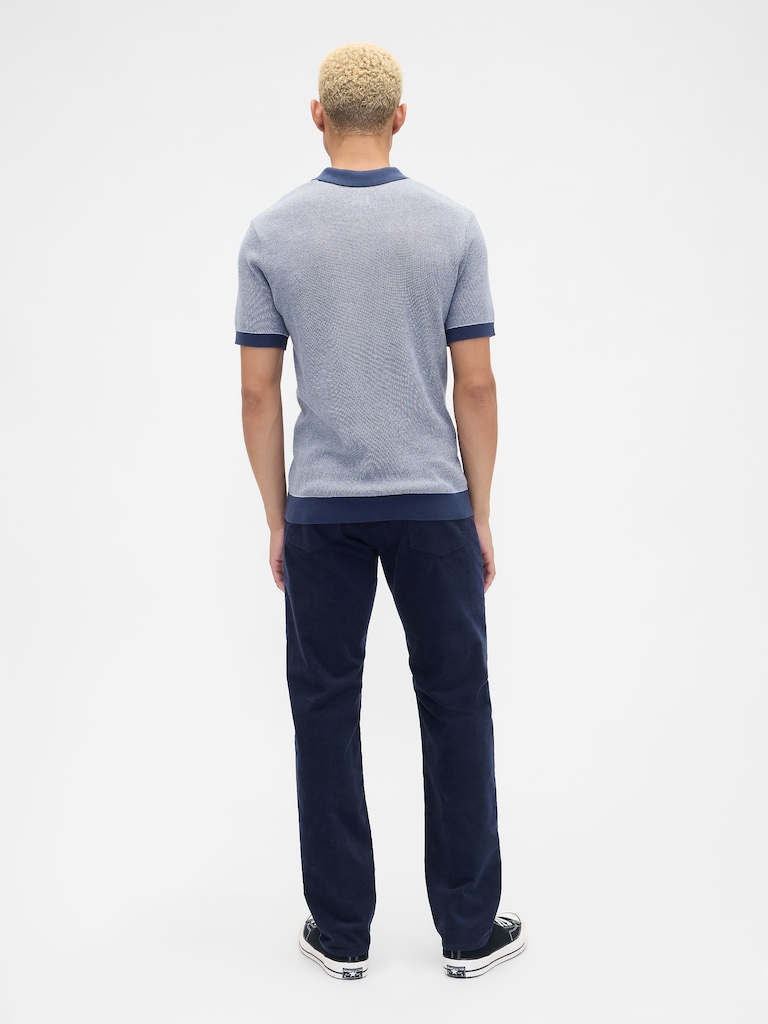 Straight Corduroy Pants