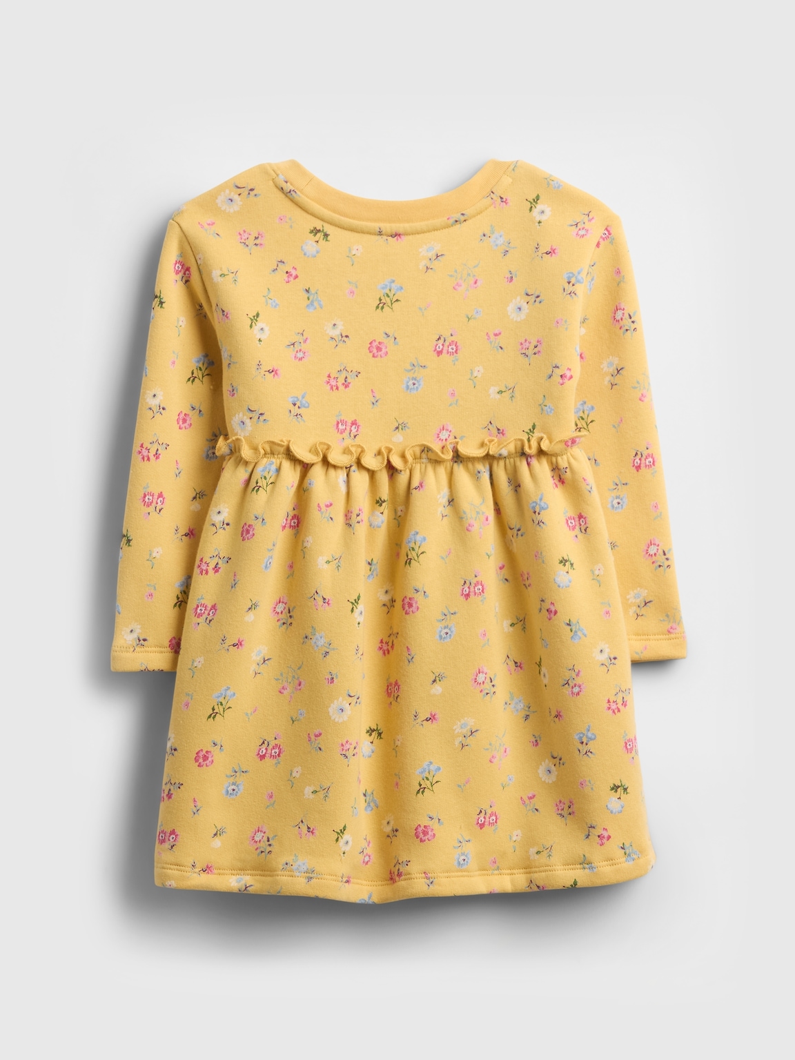 Baby & Toddler Ruffle-Waist Sweatshirt Dress