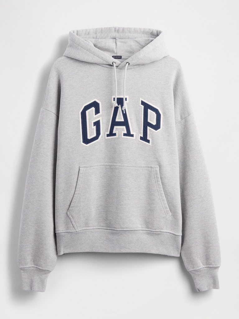 Extra Heavyweight French Terry Oversized Logo Hoodie
