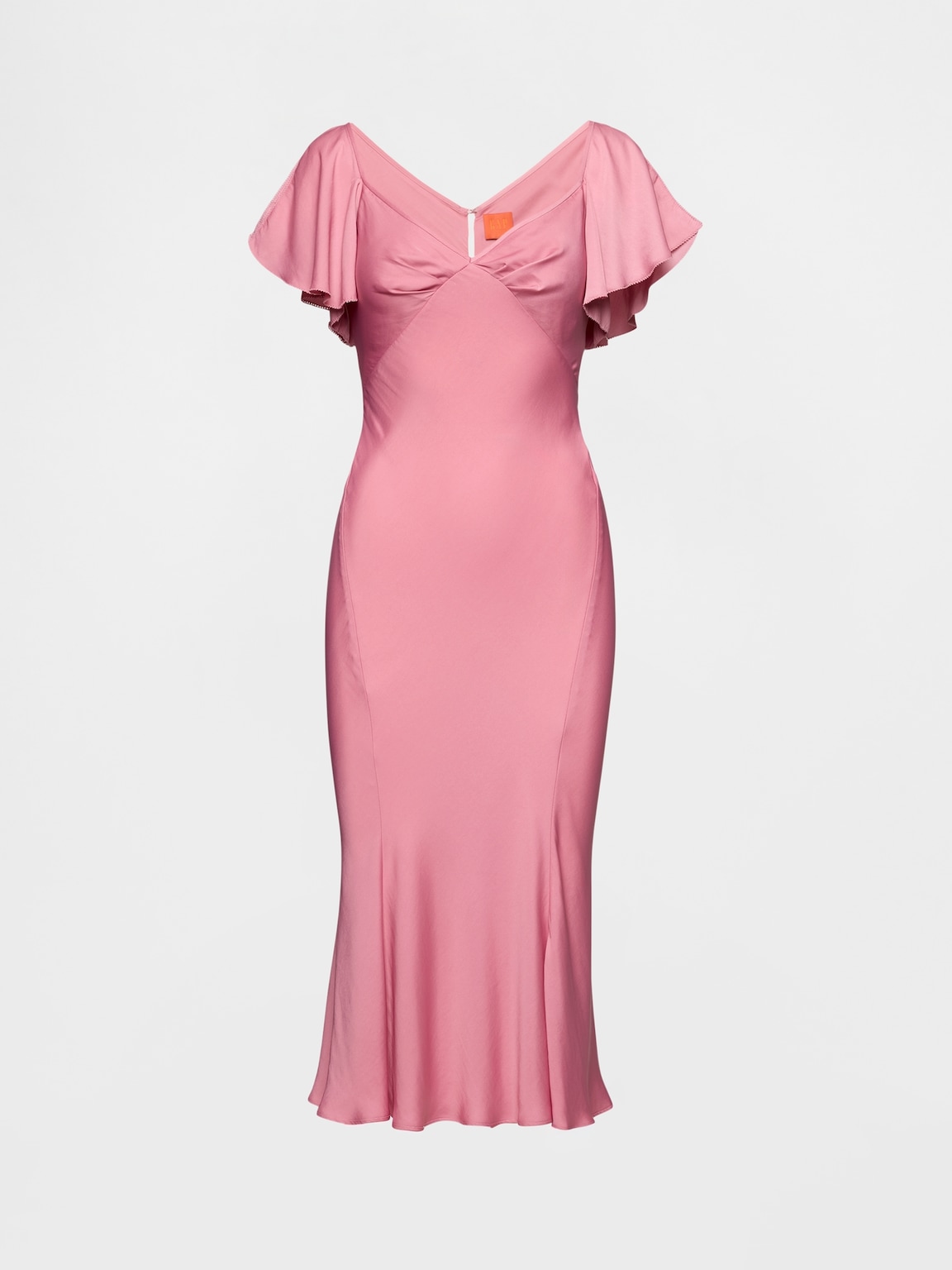 GapStudio Satin Midi Dress