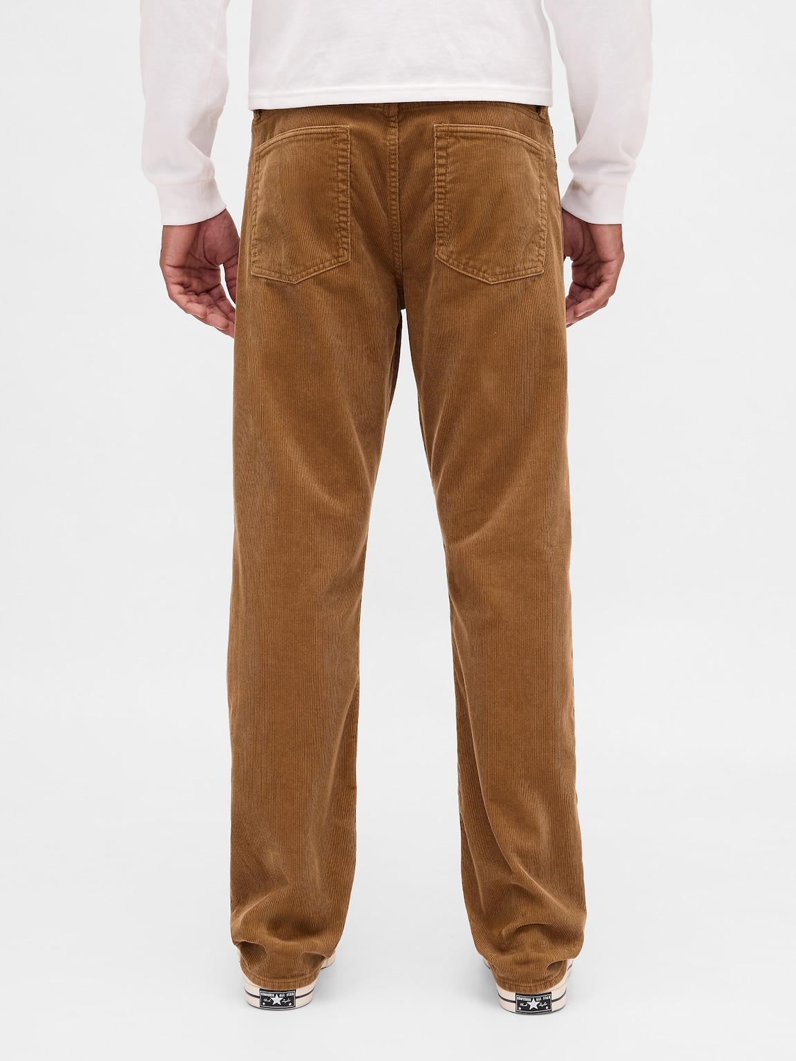 Corduroy Relaxed Straight Pants