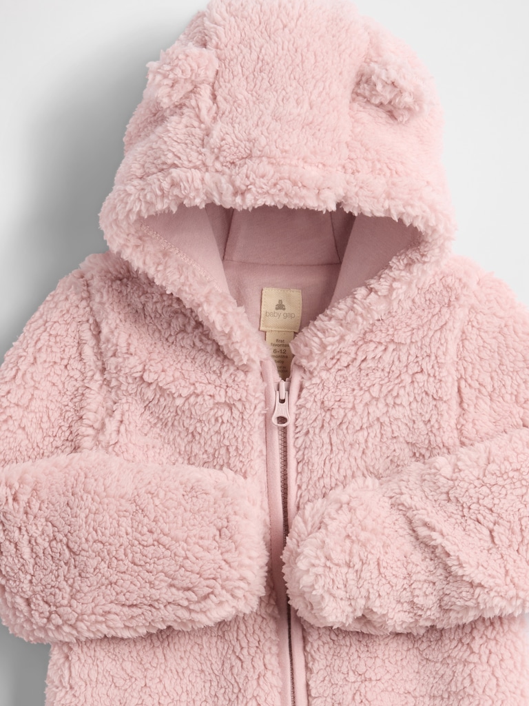 Baby Teddy Sherpa One-Piece