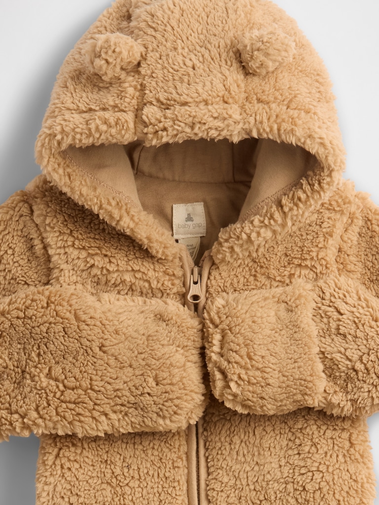Baby Teddy Sherpa One-Piece