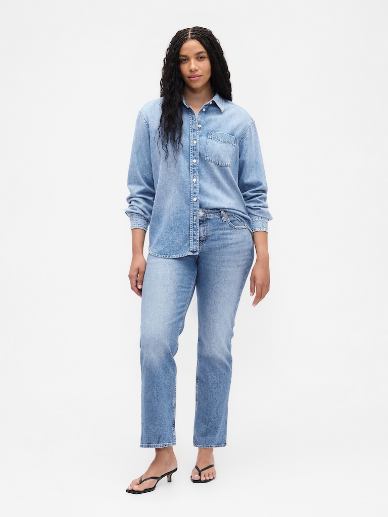 Low Rise '90s Original Straight Jeans