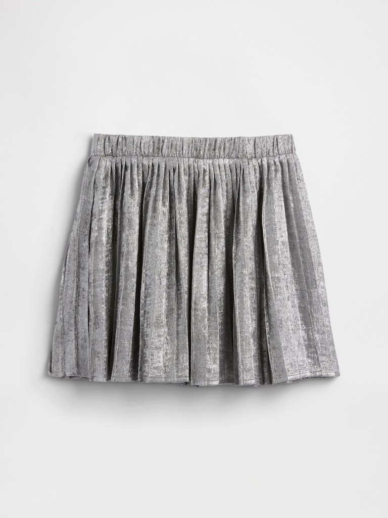 Kids Metallic Shine Skirt