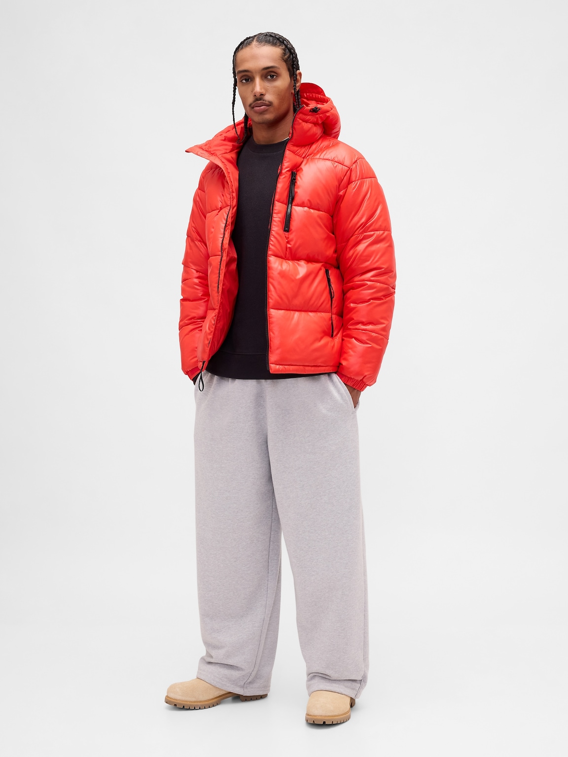 Recycled Heavyweight Puffer Jacket