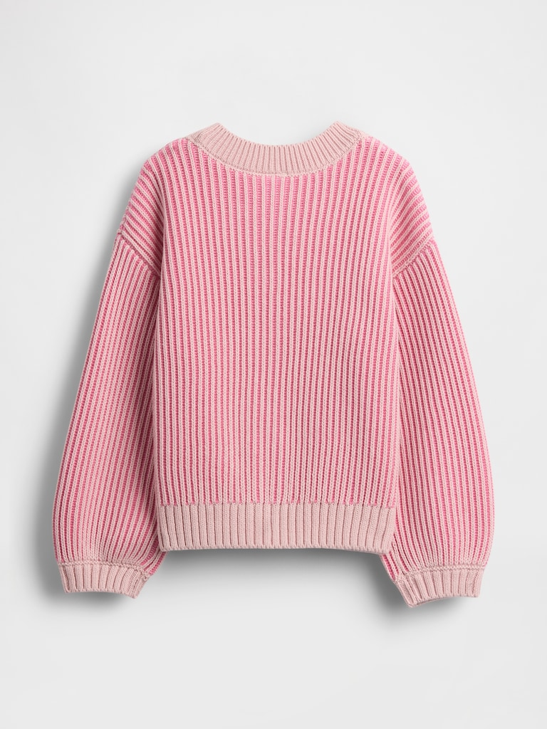 Baby & Toddler Crewneck Cardigan Sweater