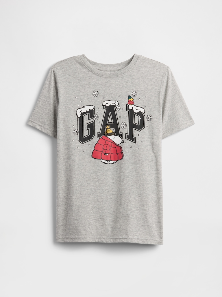 GapKids Peanuts Logo T-Shirt