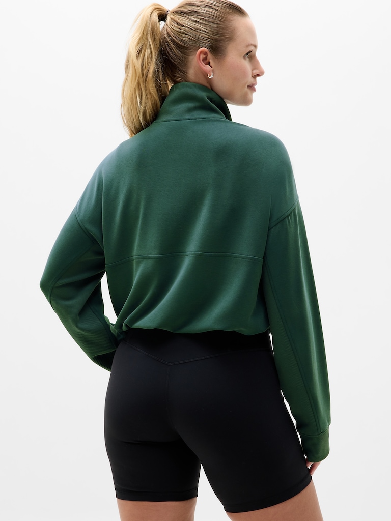 Seasoft Rib 1/4 Zip Popover
