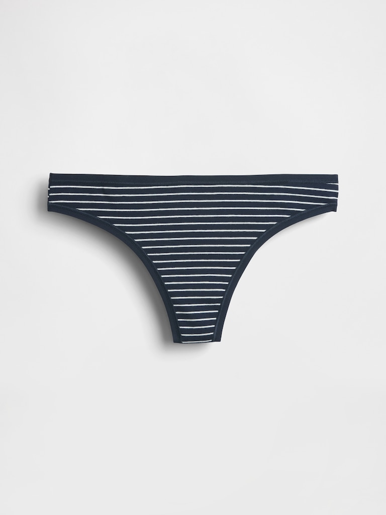 Organic Stretch Cotton Thong