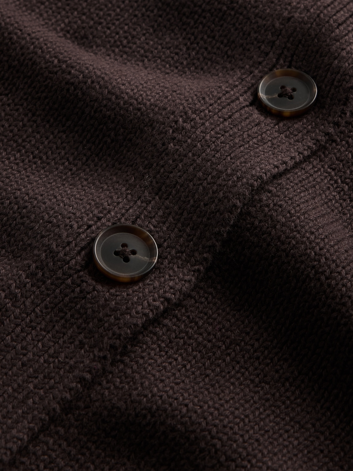 100% Cotton Crewneck Cardigan