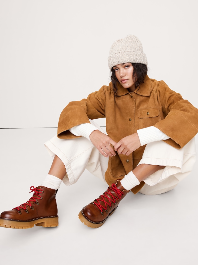 Italian Leather Alpine Boot