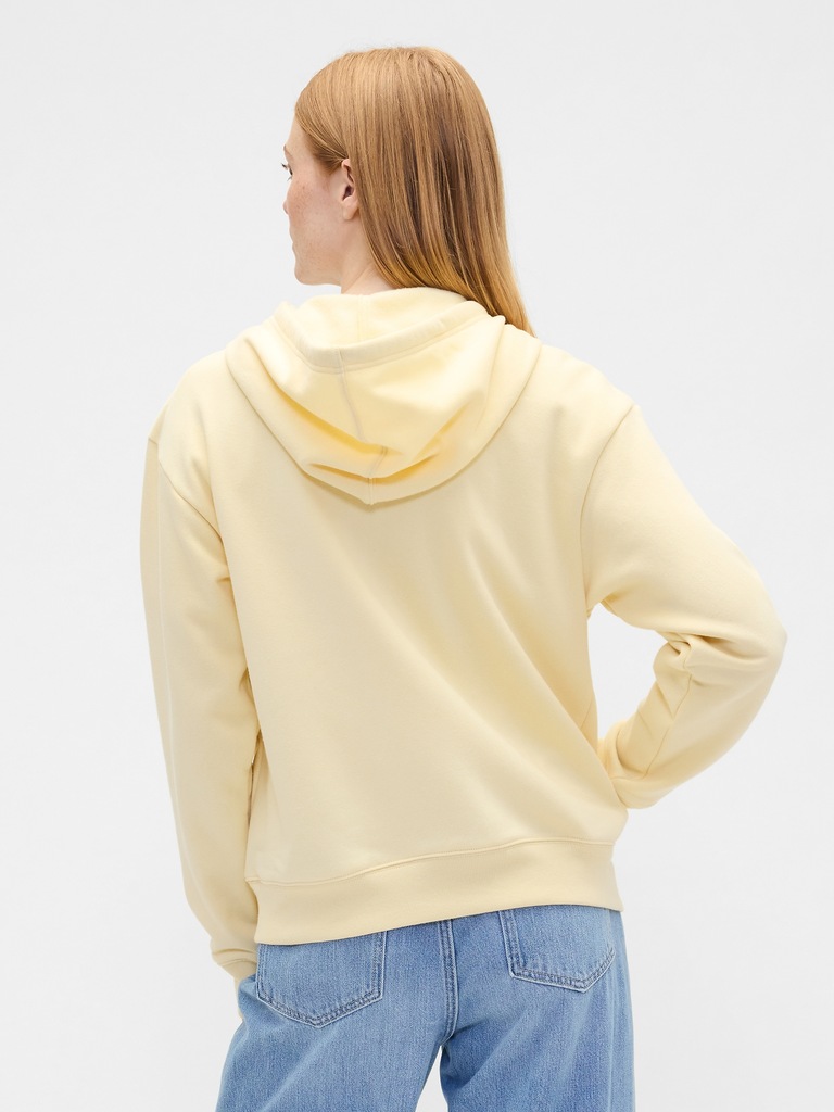 Relaxed Gap Logo Zip Hoodie