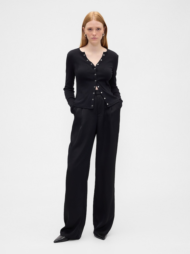 Easy Satin Trousers