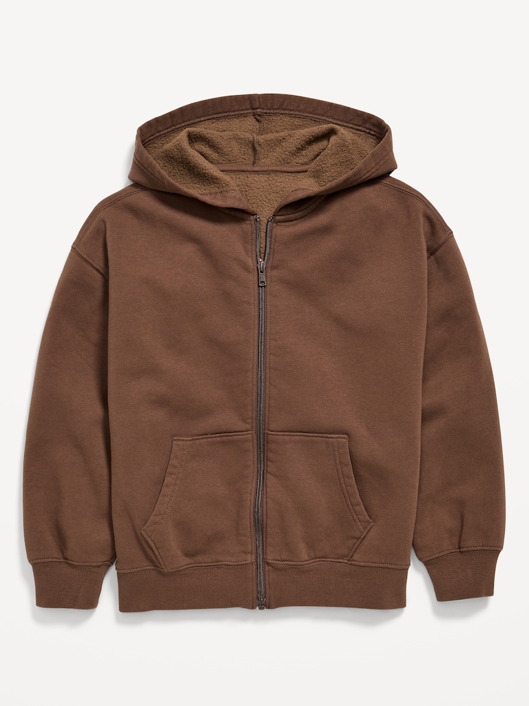 Oversized Zip Hoodie for Boys