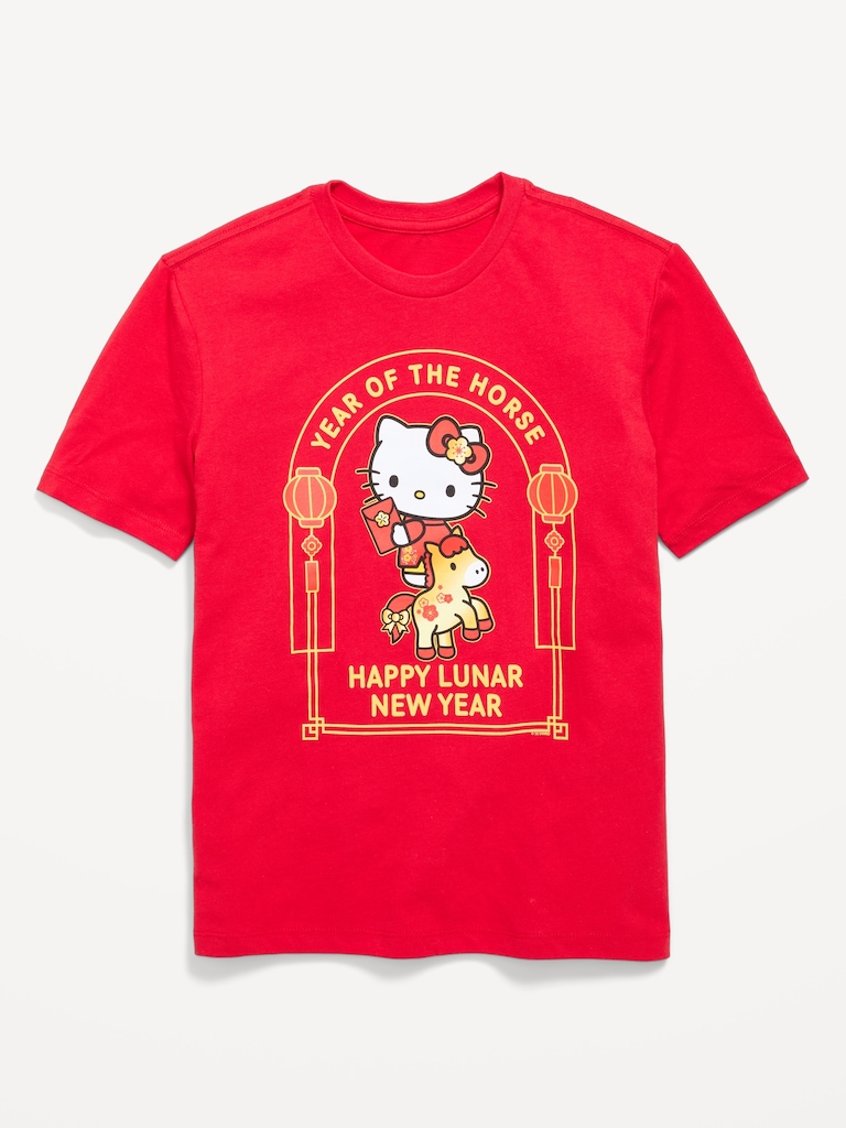Hello Kitty® Gender-Neutral Graphic T-Shirt for Kids