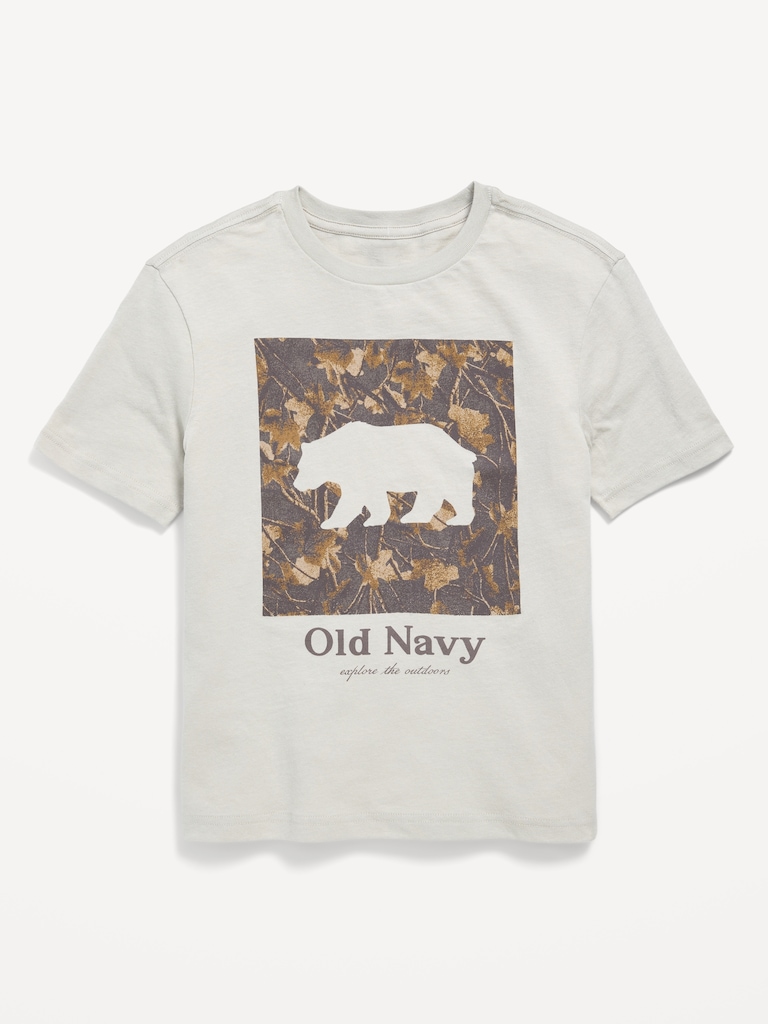 Short-Sleeve Logo-Graphic T-Shirt for Boys