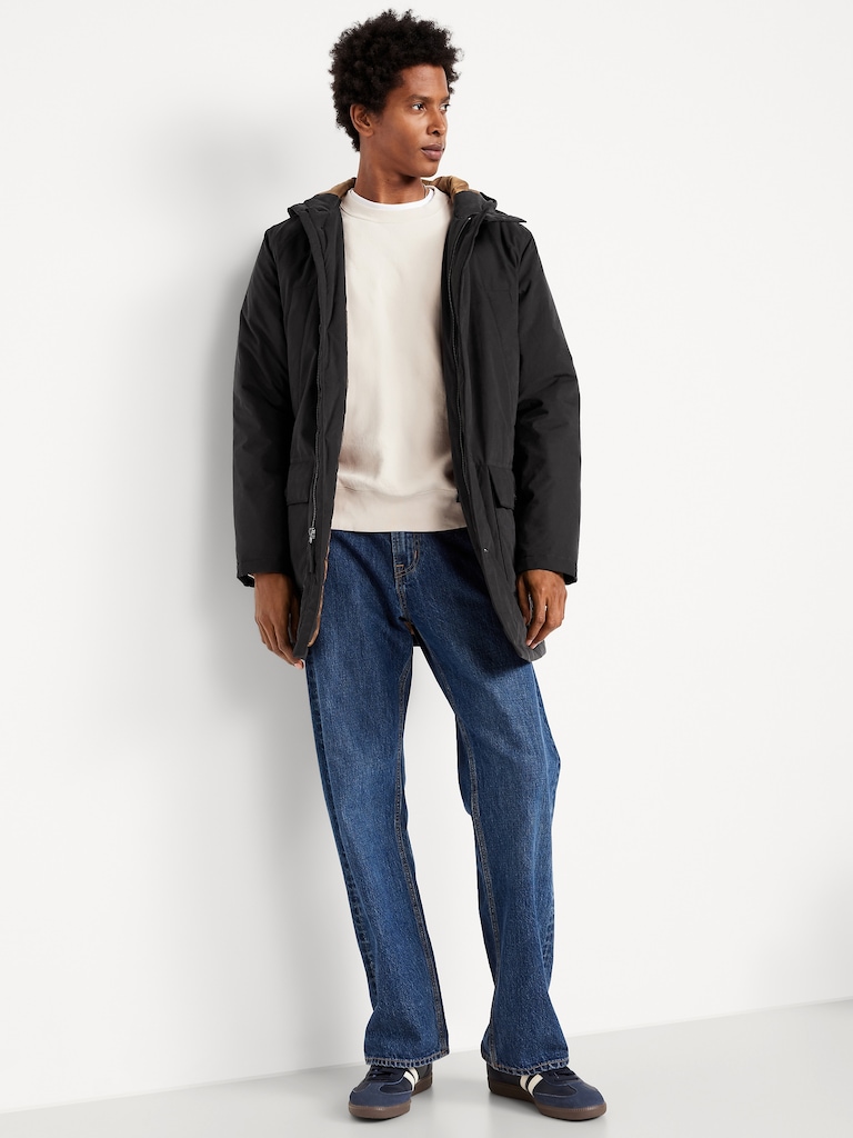 Water-Resistant Relaxed Utility Jacket