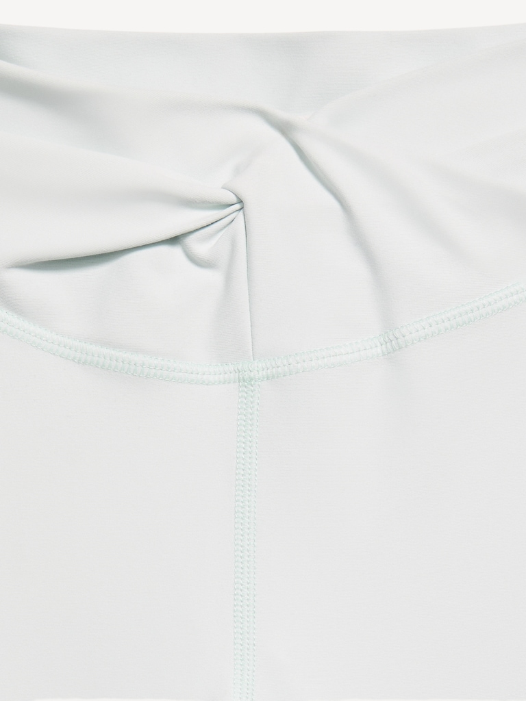 High-Waisted PowerSoft Twist-Front Flare Leggings for Girls