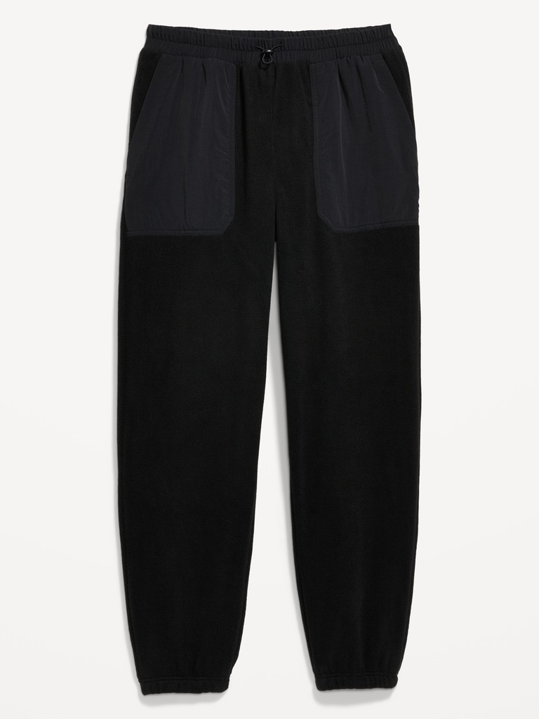 Loose Microfleece Utility Joggers