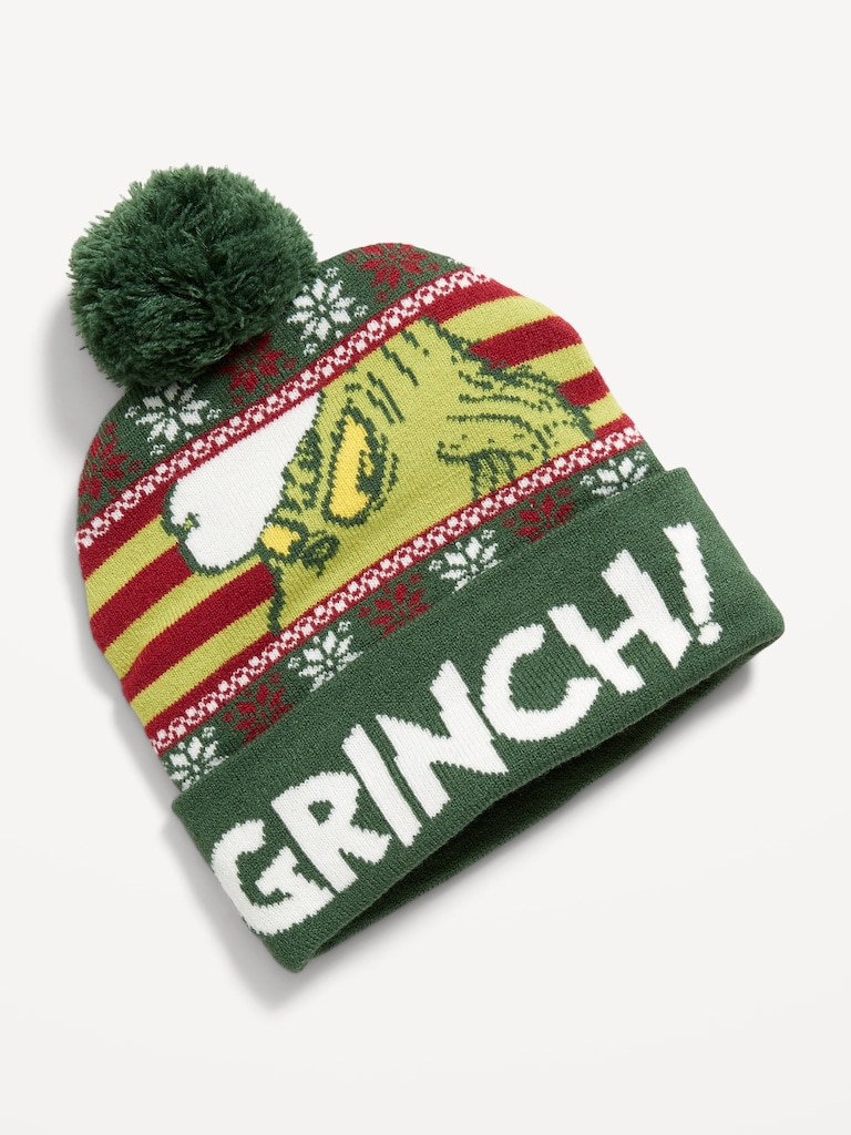 Dr. Seuss's™ The Grinch™ Pom-Pom Beanie for Men