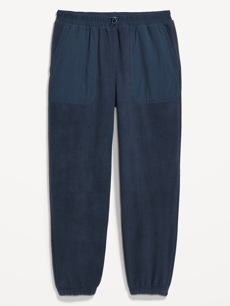 Loose Microfleece Utility Joggers